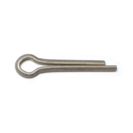 Midwest Fastener  Cotter Pin, 3/16 in Dia, 1 in L, Stainless Steel 74827